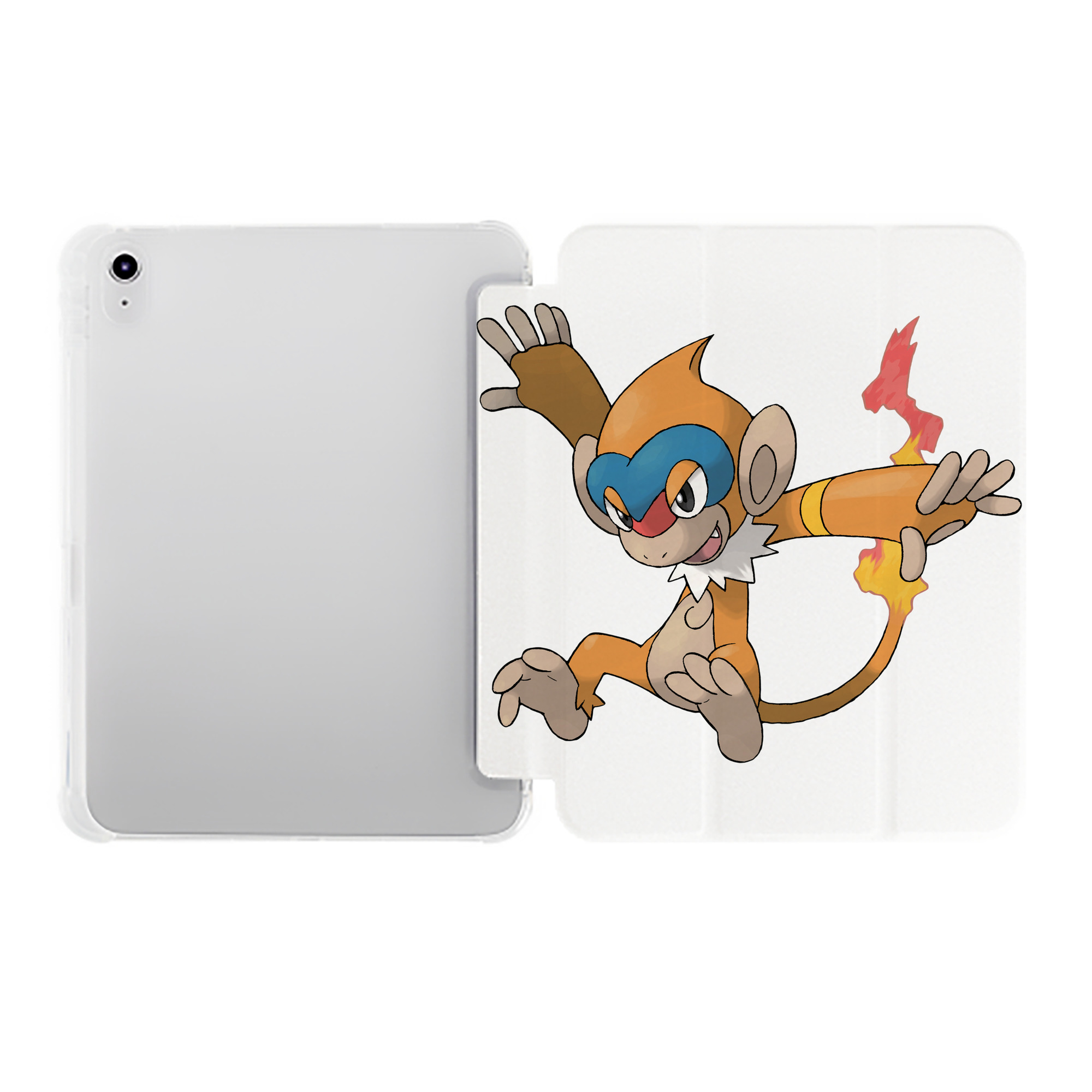 （画像用） ポケットモンスター Pokémon IPad ケース ペン収納付き 三つ折りスタンド PUレザー×シリコン 対応機種9.5/10.5/10.9インチ